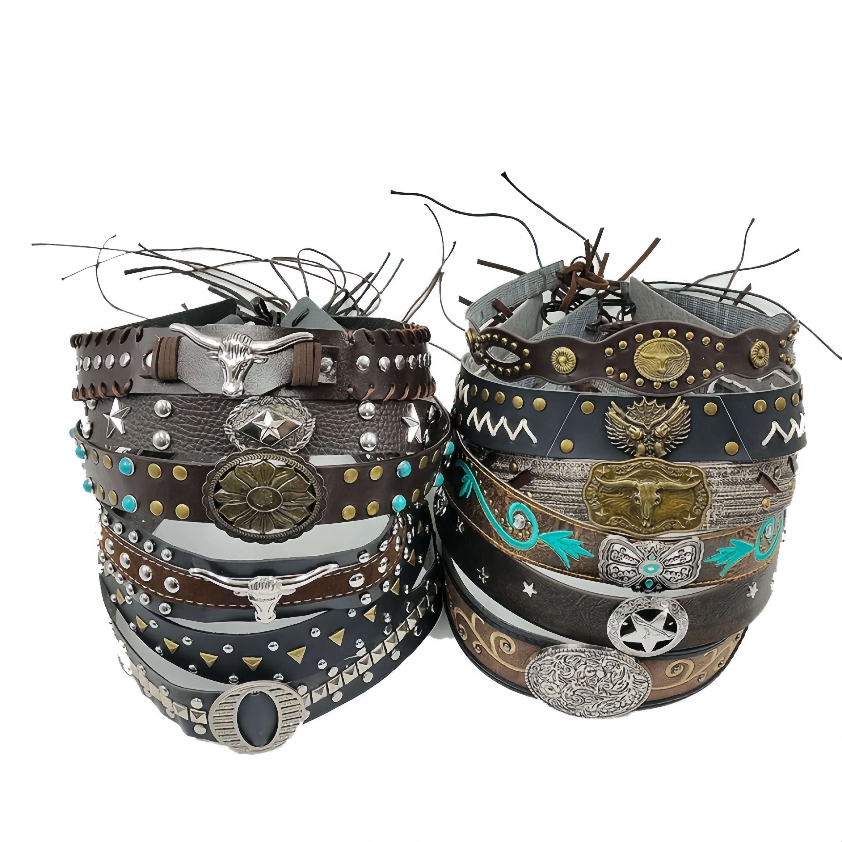 Retro Ethnic Style Belt, Headb – Cowboy Hat Straw Bewertung und Preis