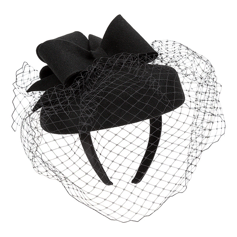 French Black Beret Fascinator  – Beret French Wool Bewertung und Preis