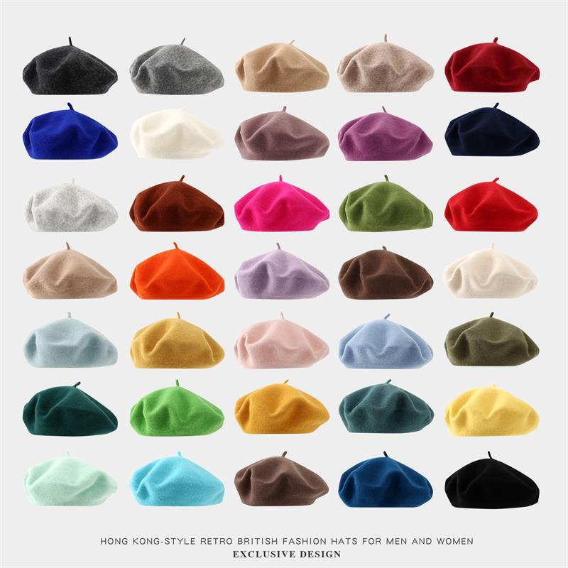 Big Size Beret Women  Large Be – Beret French Wool Bewertung und Preis