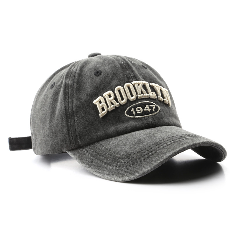 Retro brooklyn Letter Embroide – Baseball Cap Structured Bewertung und Preis