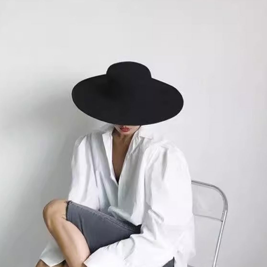 French Ladies Fedoras Top Bow  – Fedora Hat Wool Bewertung und Preis