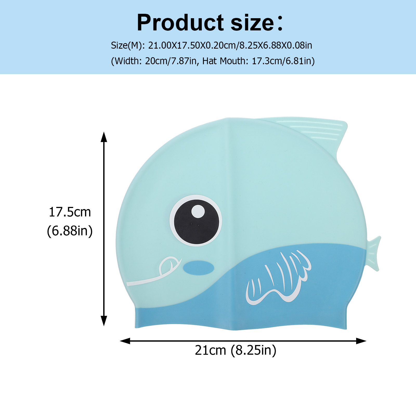Silicone Cartoon Swimming Hat  – Swim Hat Silicone Bewertung und Preis