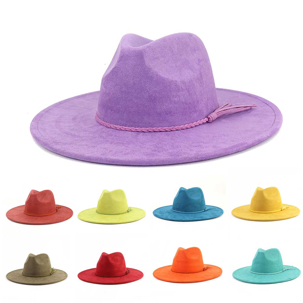 Vegan Suede Hat Teardrop shape – Fedora Hat Wool Bewertung und Preis