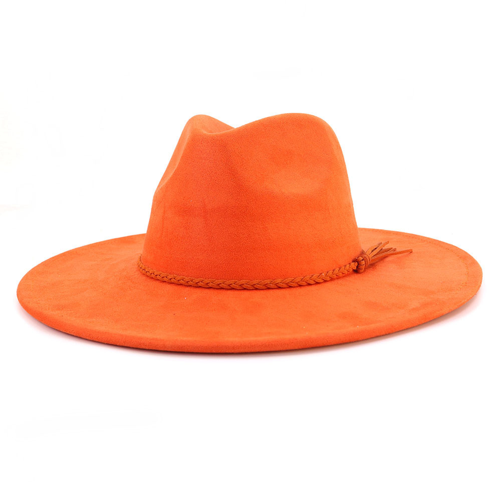 Vegan Suede Hat Teardrop shape – Fedora Hat Wool Bewertung und Preis