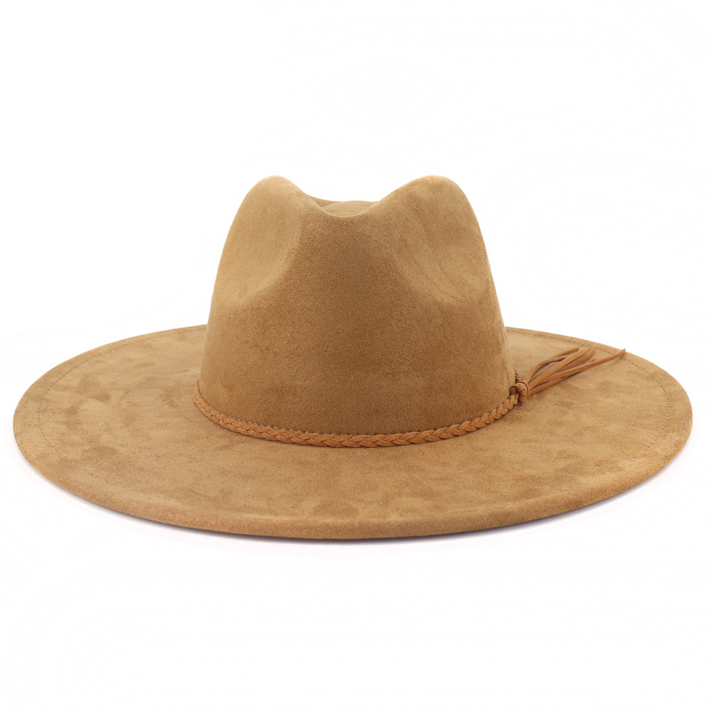 Vegan Suede Hat Teardrop shape – Fedora Hat Wool Bewertung und Preis