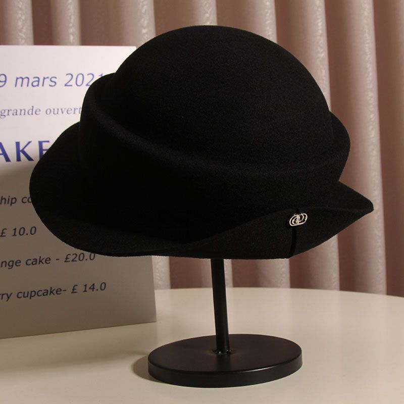 Wool Felt Sun Hats Round Top K – Fedora Hat Wool Bewertung und Preis