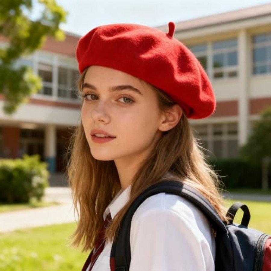 Women Beret Classic French Hat – Beret French Wool Bewertung und Preis