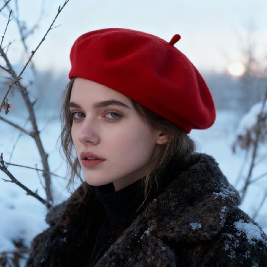 Women Beret Classic French Hat – Beret French Wool Bewertung und Preis
