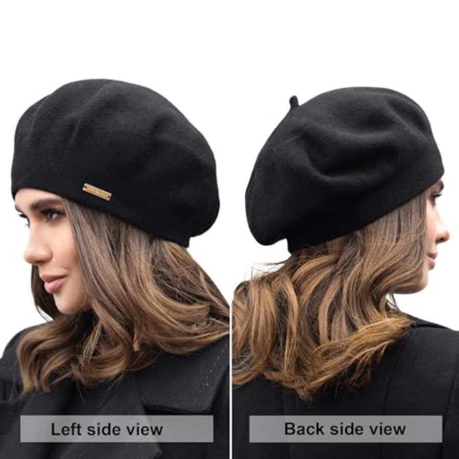 Beret - Warm Lined Wool Angora – Beret French Wool Bewertung und Preis