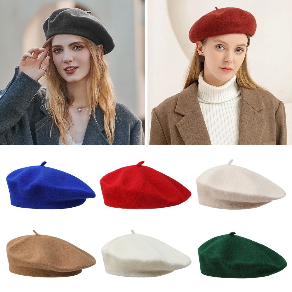 Fashion Warm Winter Wool Beret – Beret French Wool Bewertung und Preis