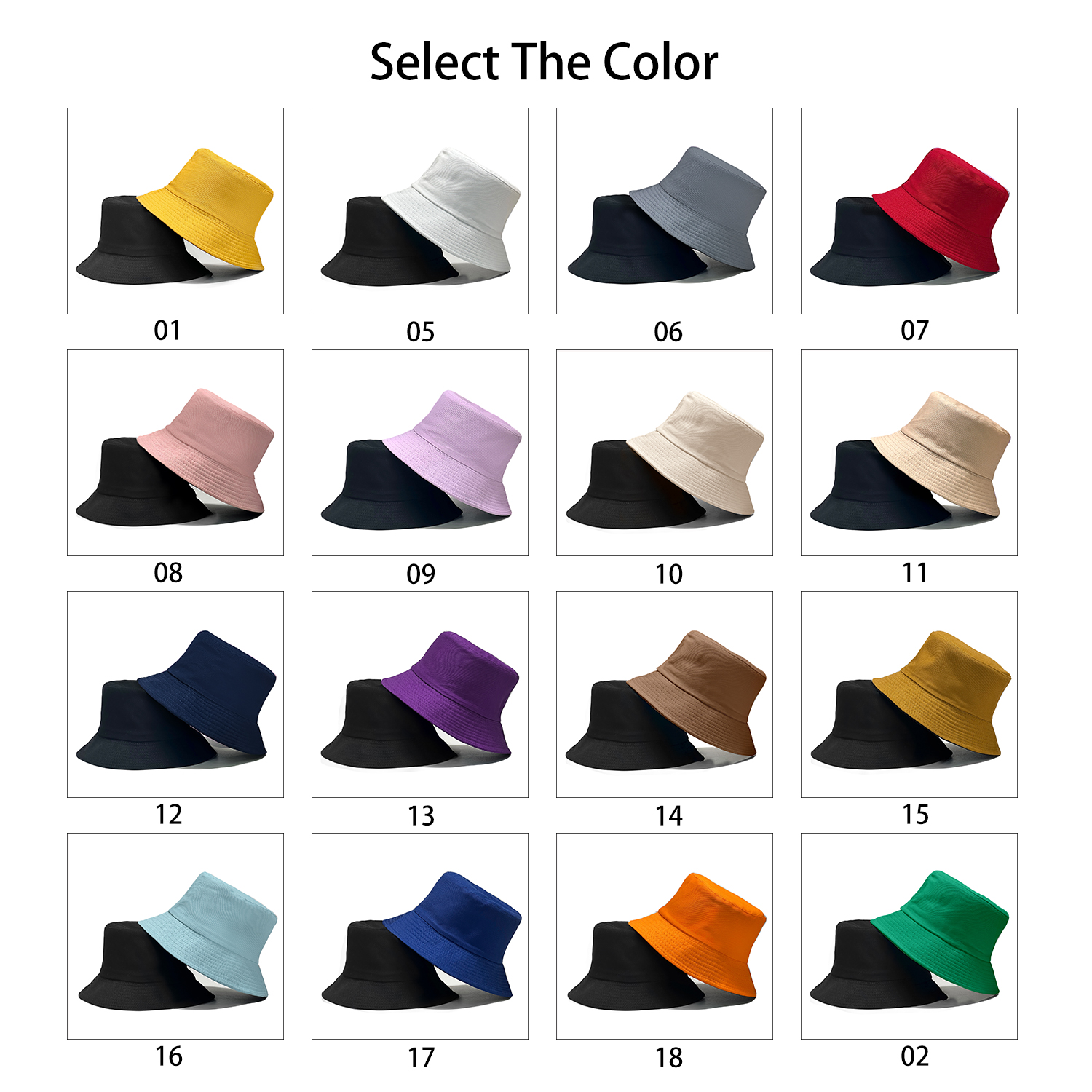 Custom Logo Double Side Fisher – Bucket Hat Cotton Bewertung und Preis