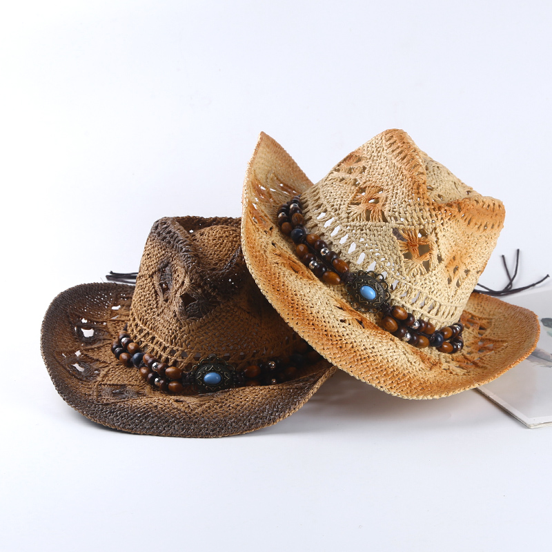 Spring and summer Spanish retr – Cowboy Hat Straw Bewertung und Preis