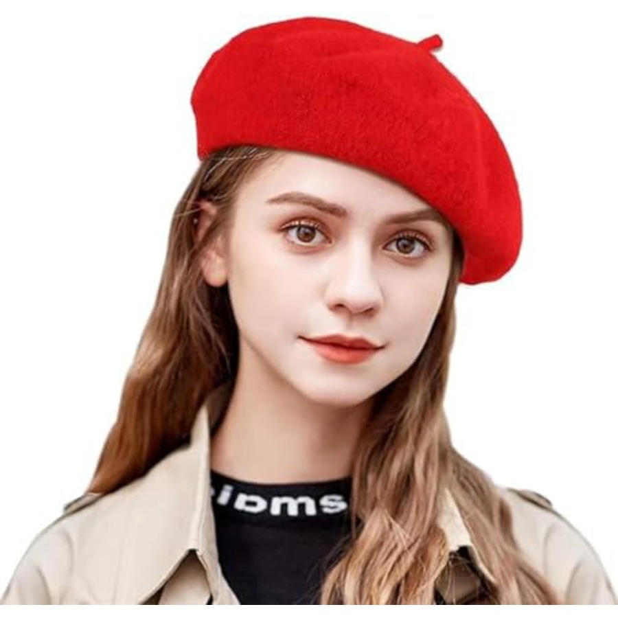 Women's Beret Hats Chic French – Beret French Wool Bewertung und Preis