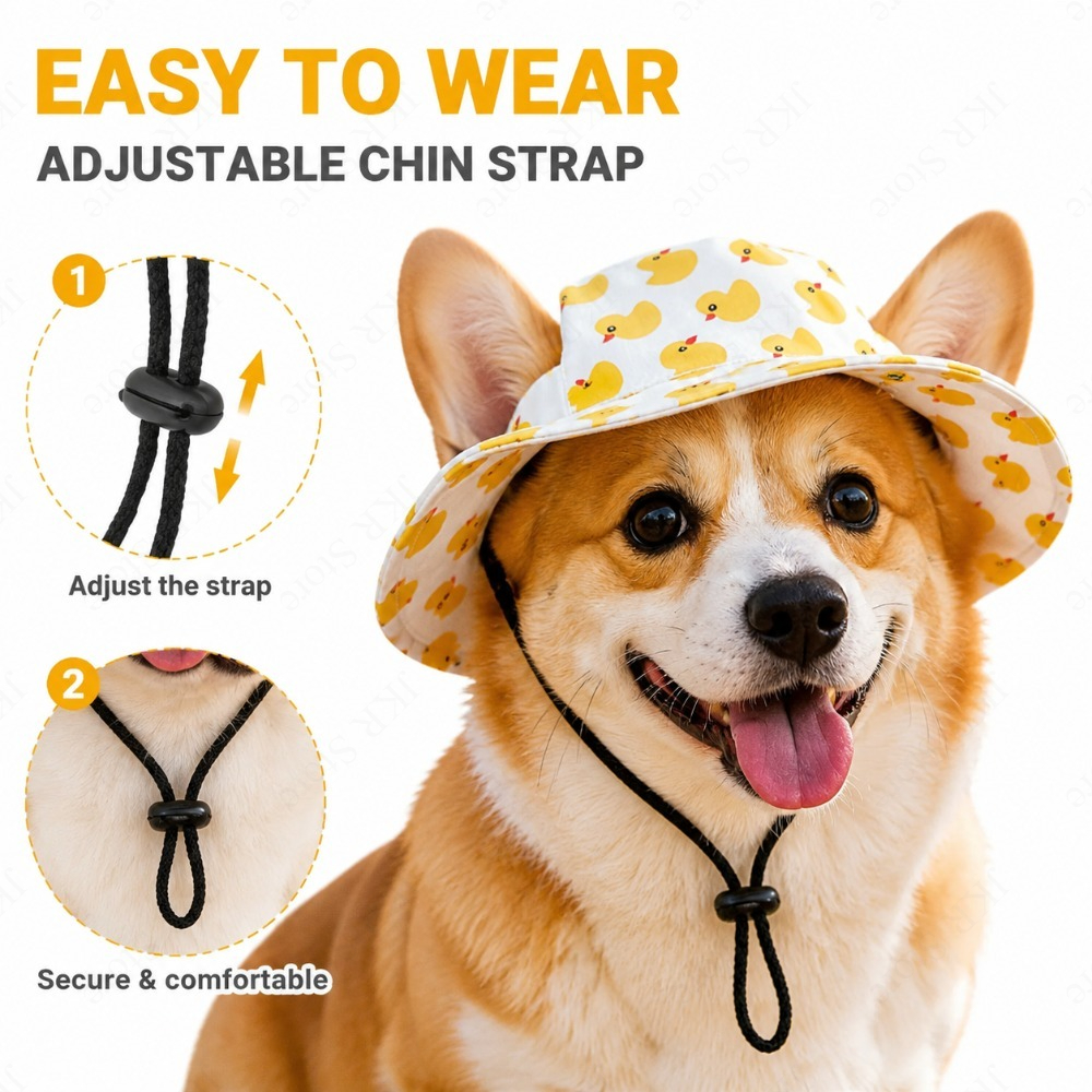 Adjustable Dog Hat Cute Print  – Running Cap Lightweight Bewertung und Preis