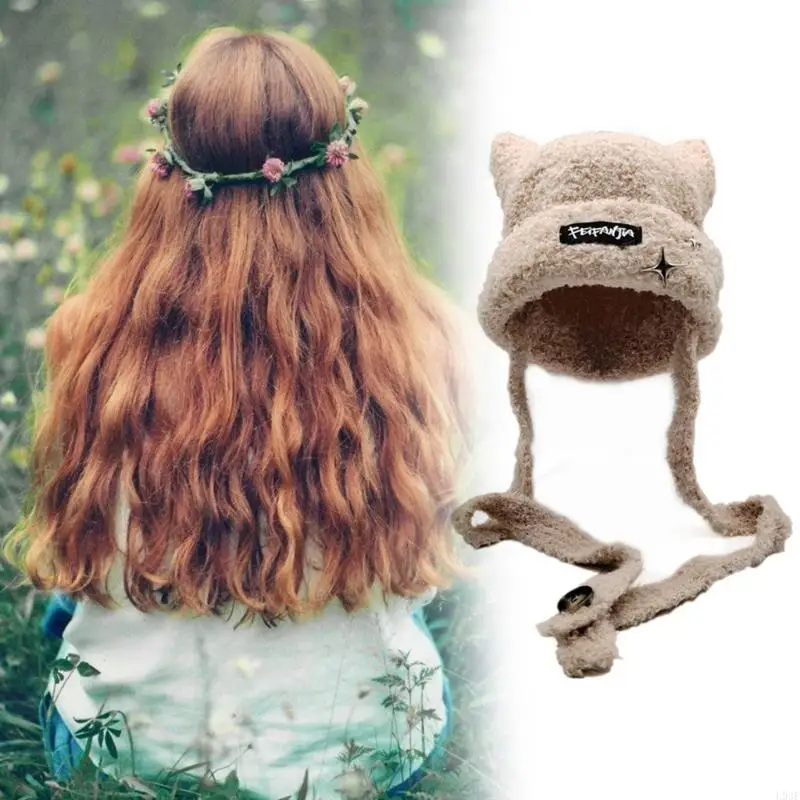 L93F Handmade Knit Ear Trapper – Winter Trapper Hat Bewertung und Preis