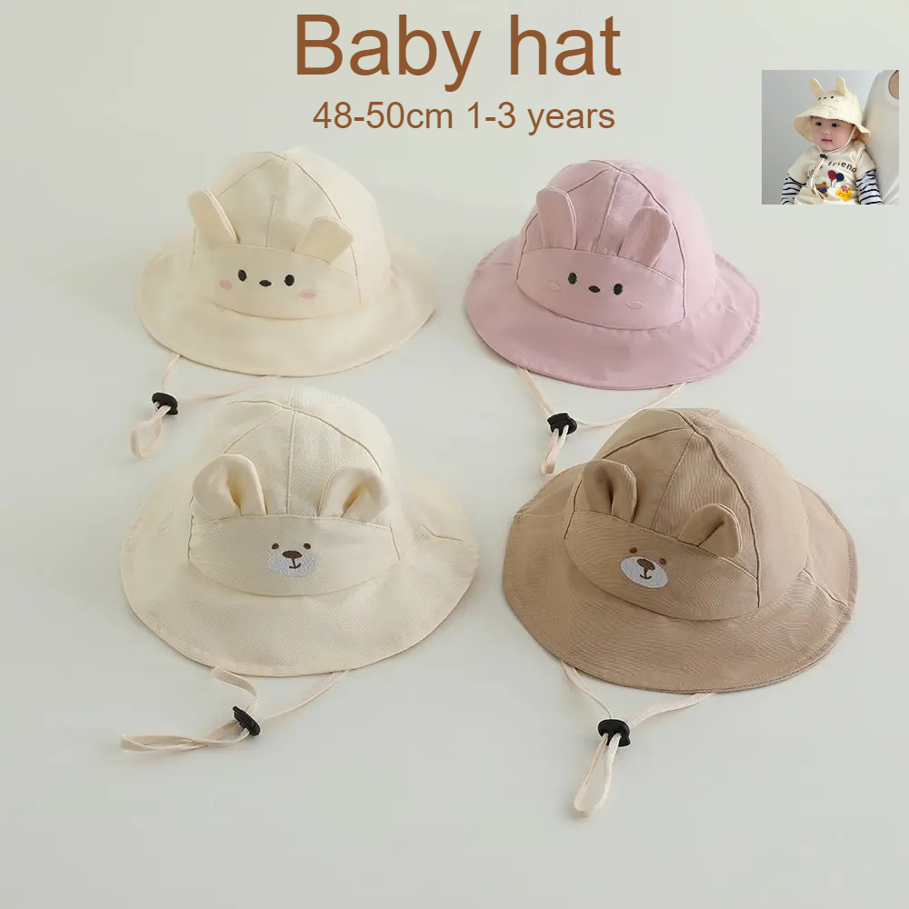Baby Girls Sun Hat 48-50cm Cot – Bucket Hat Cotton Bewertung und Preis