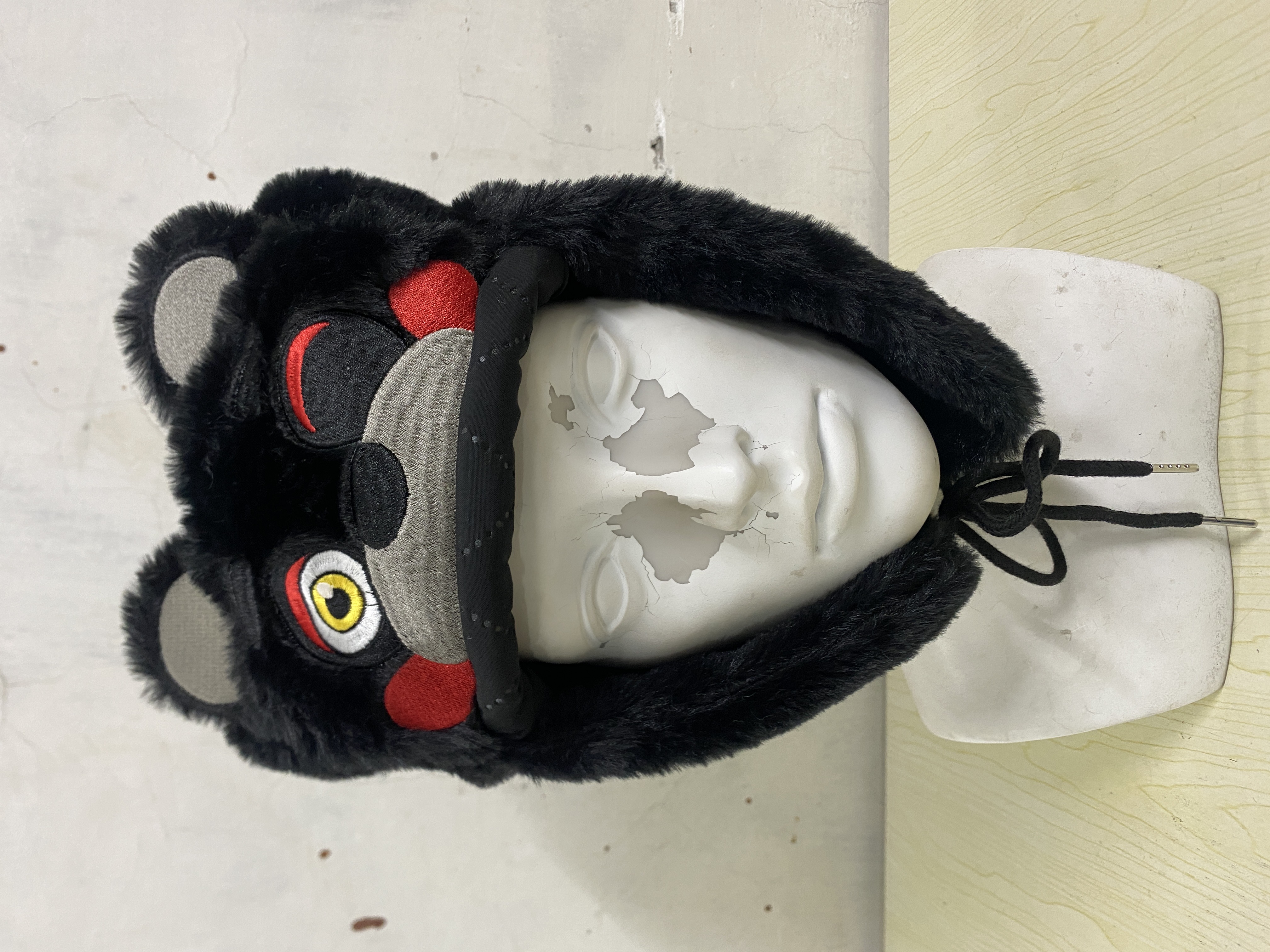 Y2K E-Girl Cute Bear Plush Tra – Winter Trapper Hat Bewertung und Preis