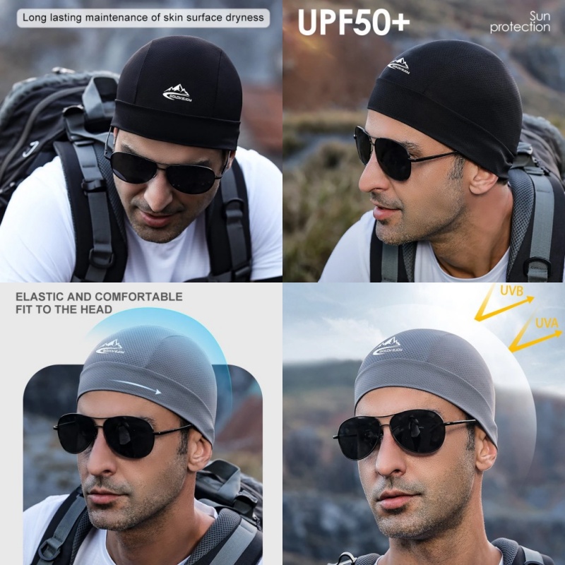 Summer Ice Silk Quick Dry Brea – Skull Cap Helmet Liner Bewertung und Preis