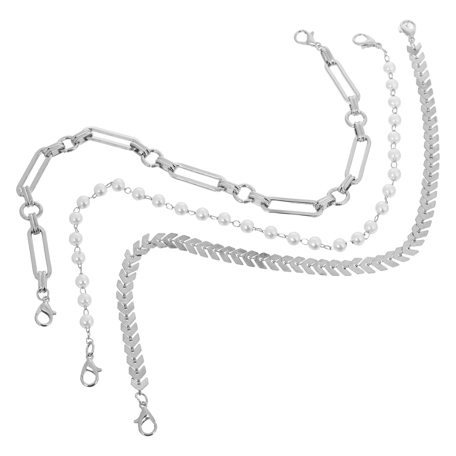 3Pcs Minimalist Hat Chains Set – Trucker Cap Mesh Bewertung und Preis