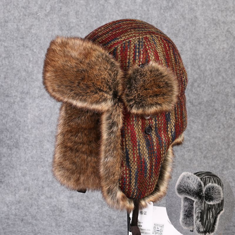 B-8433 Man Bomber Hat Rex Rabb – Winter Trapper Hat Bewertung und Preis
