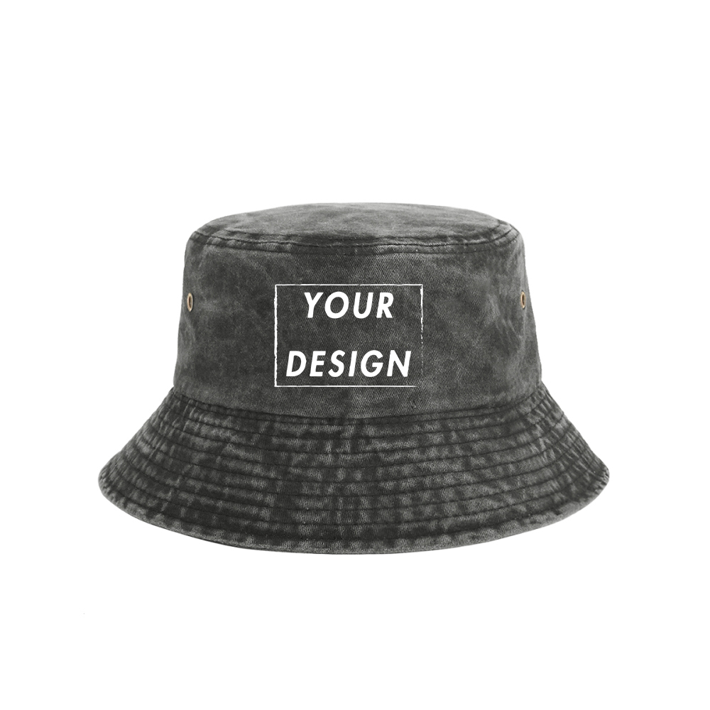 Custom Washed Vintage Bucket H – Bucket Hat Cotton Bewertung und Preis