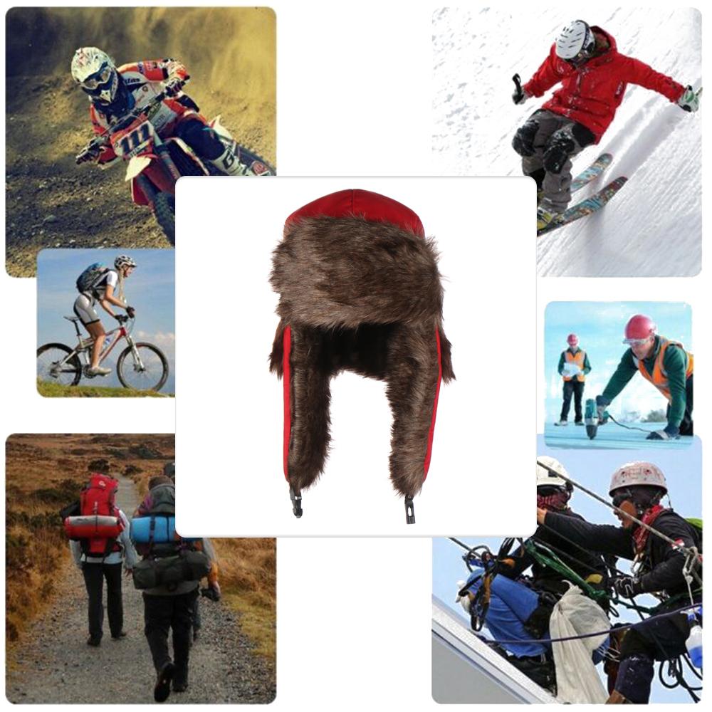 Men Women Fur Trapper Ski Hat  – Winter Trapper Hat Bewertung und Preis