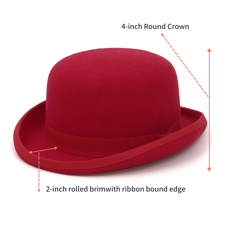 GEMVIE 100% Wool Felt Derby Ha – Fedora Hat Wool Bewertung und Preis