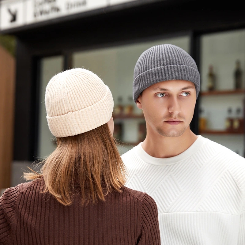Winter Knitted Hat Warm Outdoo – Beanie Cuffed Knit Bewertung und Preis