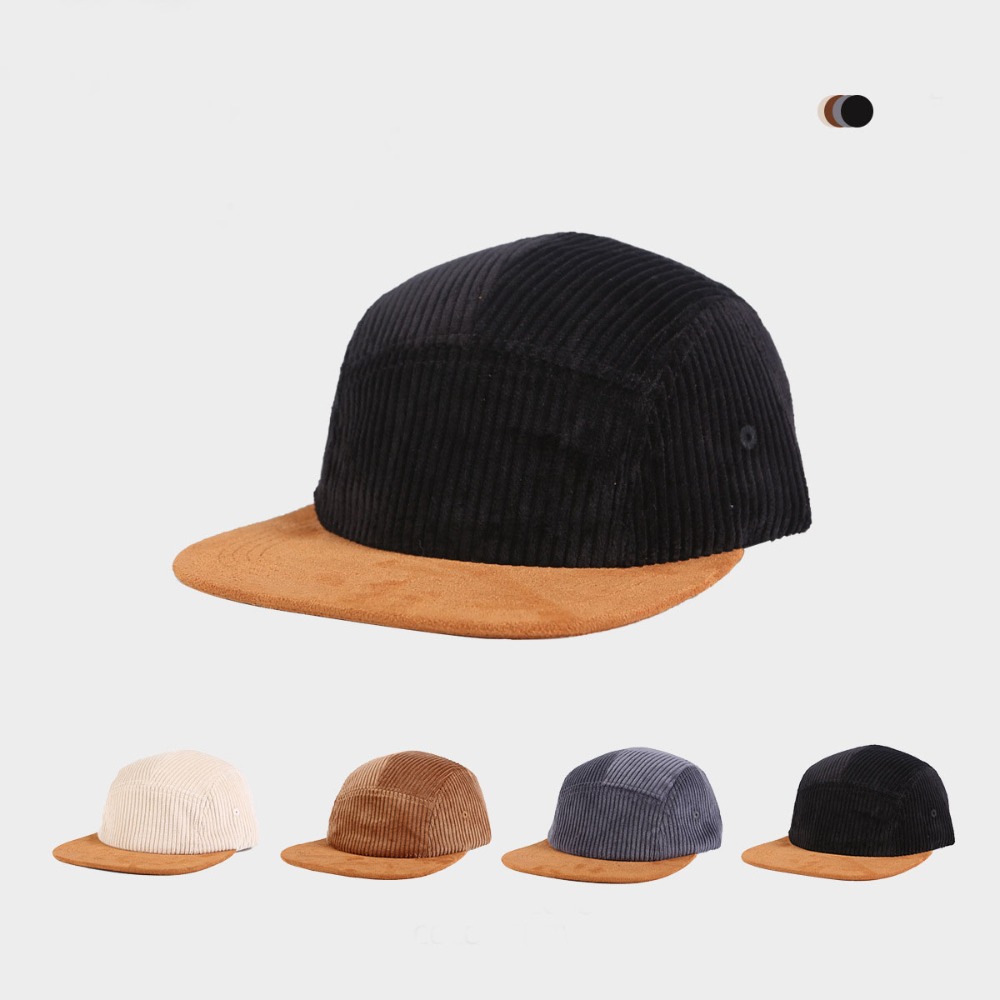 Versatile Retro Flat Brim Base – Corduroy Cap 5 Panel Bewertung und Preis
